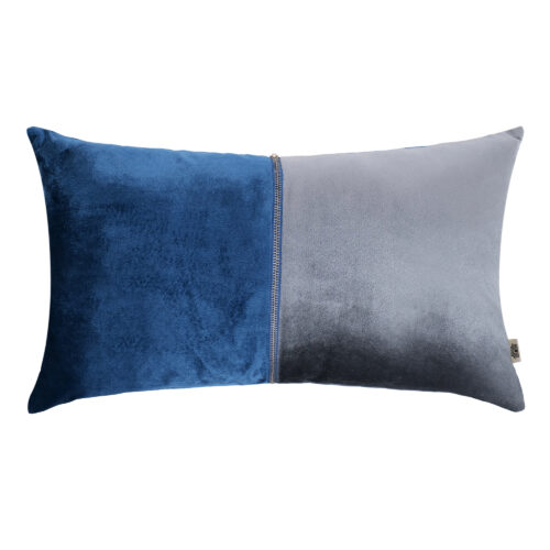Plush Lumbar – Ultramarine & Graphite