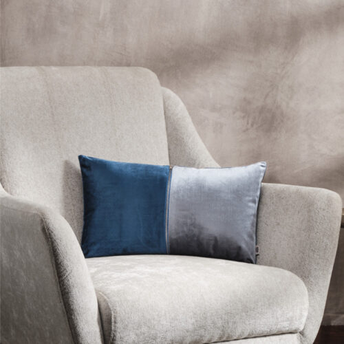 Plush Lumbar – Ultramarine & Graphite