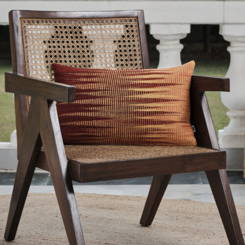 Java Lumbar – Red & Orange