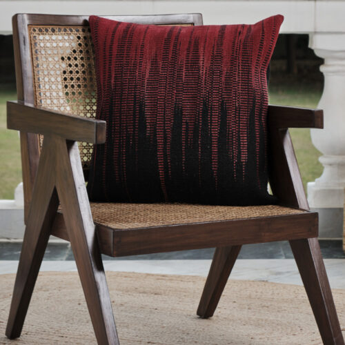 Java Square – Maroon & Black