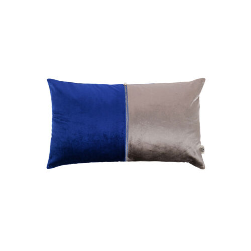 Plush Lumbar – Electric Blue & Anthro