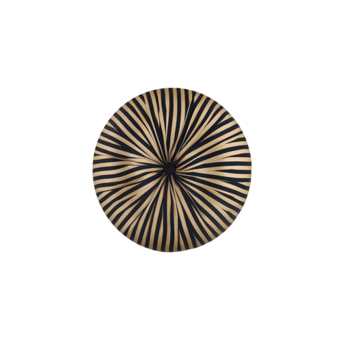 Button – Midnight Blue & Beige