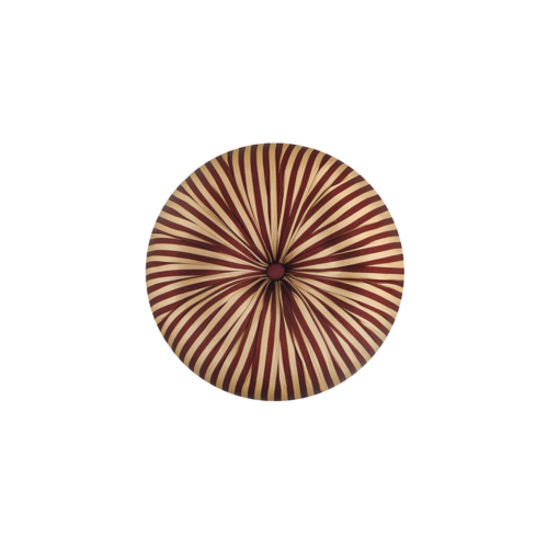 Button – Wine & Beige