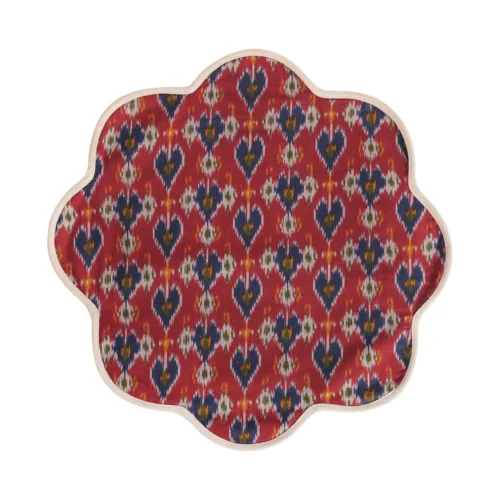 Ikkat Placemat- Red