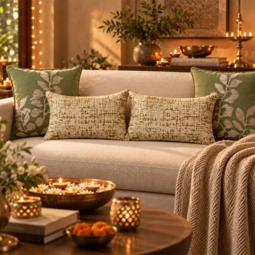 Ferns & Roswell – Green Set of 4