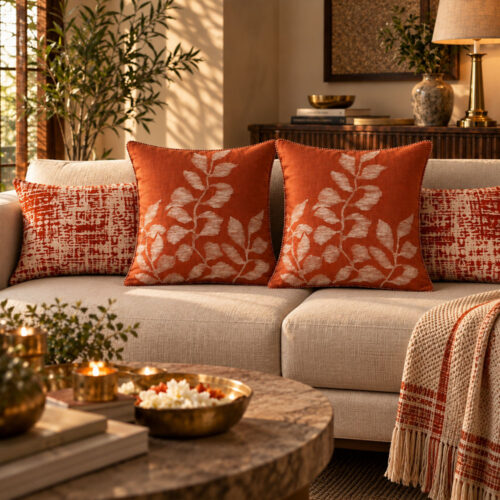 Ferns & Roswell – Rust Set of 4